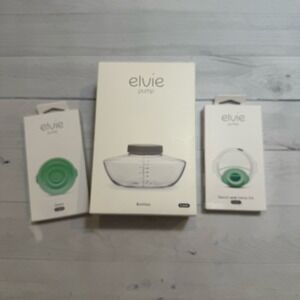elvie bottles 3 pack, spout and valve kit and seals NEW